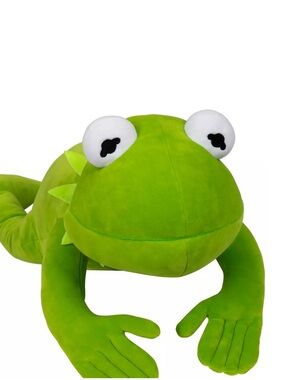 Kermit the Frog Cuddleez Plush Doll, Large size. 27 1/2”. Disney Store